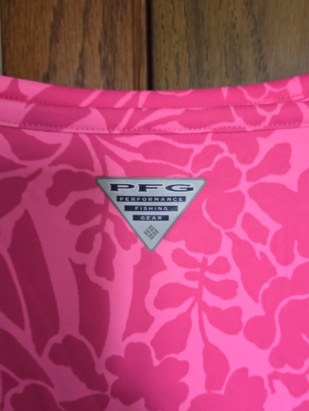 Columbia Pink Tropical-Print Midi Dress - Picture 4 of 5